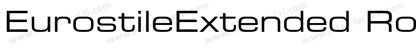 EurostileExtended Roman字体转换